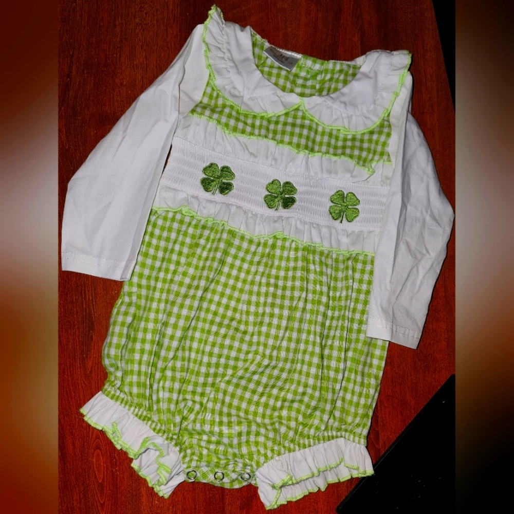 St. Patricks Day Themed Romper For Toddlers ☘️